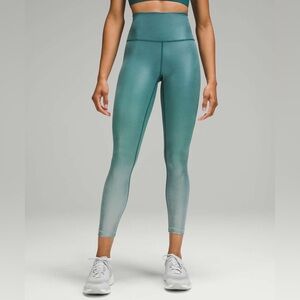 lululemon wunder train high-rise tight 25” *foil size 8
